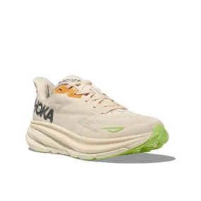 Womens Hoka Clifton 9 in Vanilla/Astral