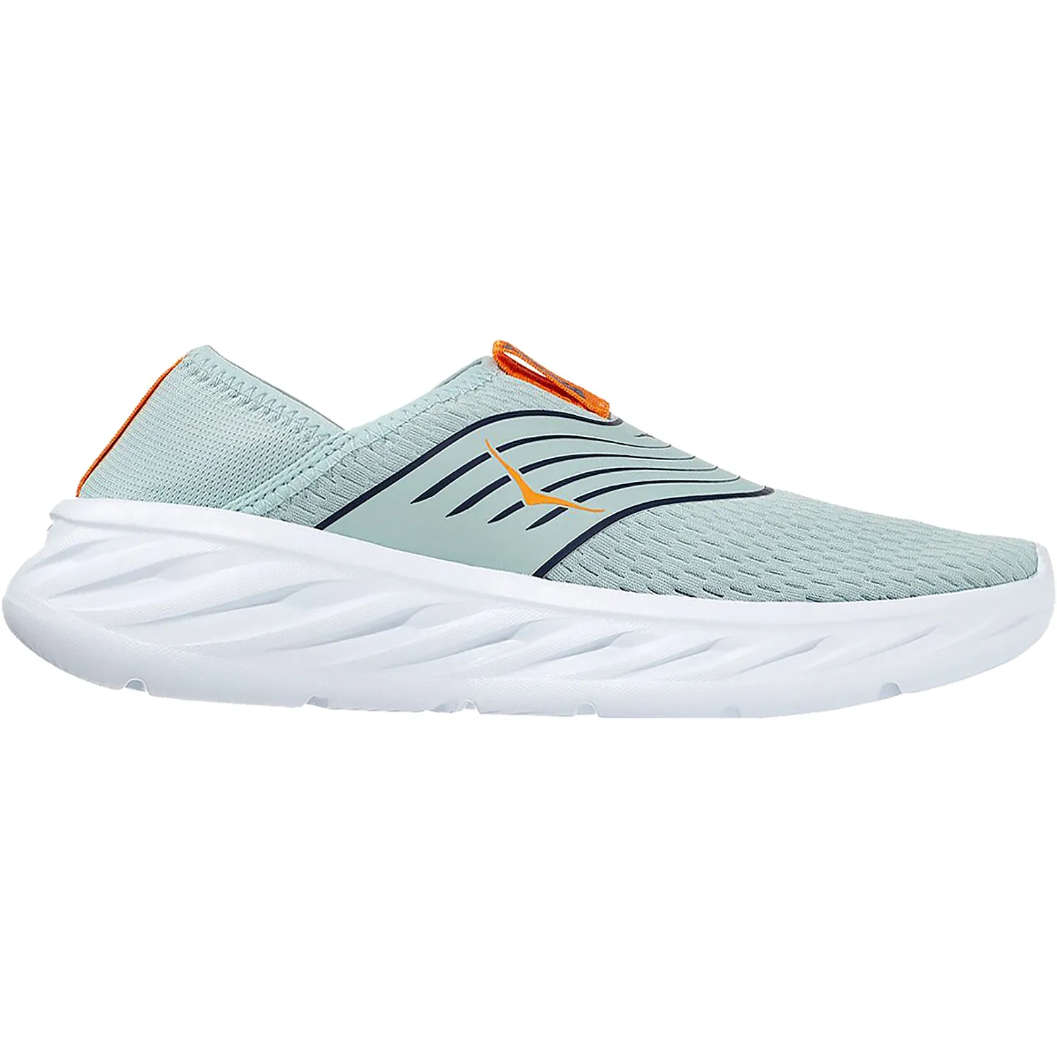 Women's Hoka One One Ora Recovery ShoeBlue Haze/Marigold Mesh