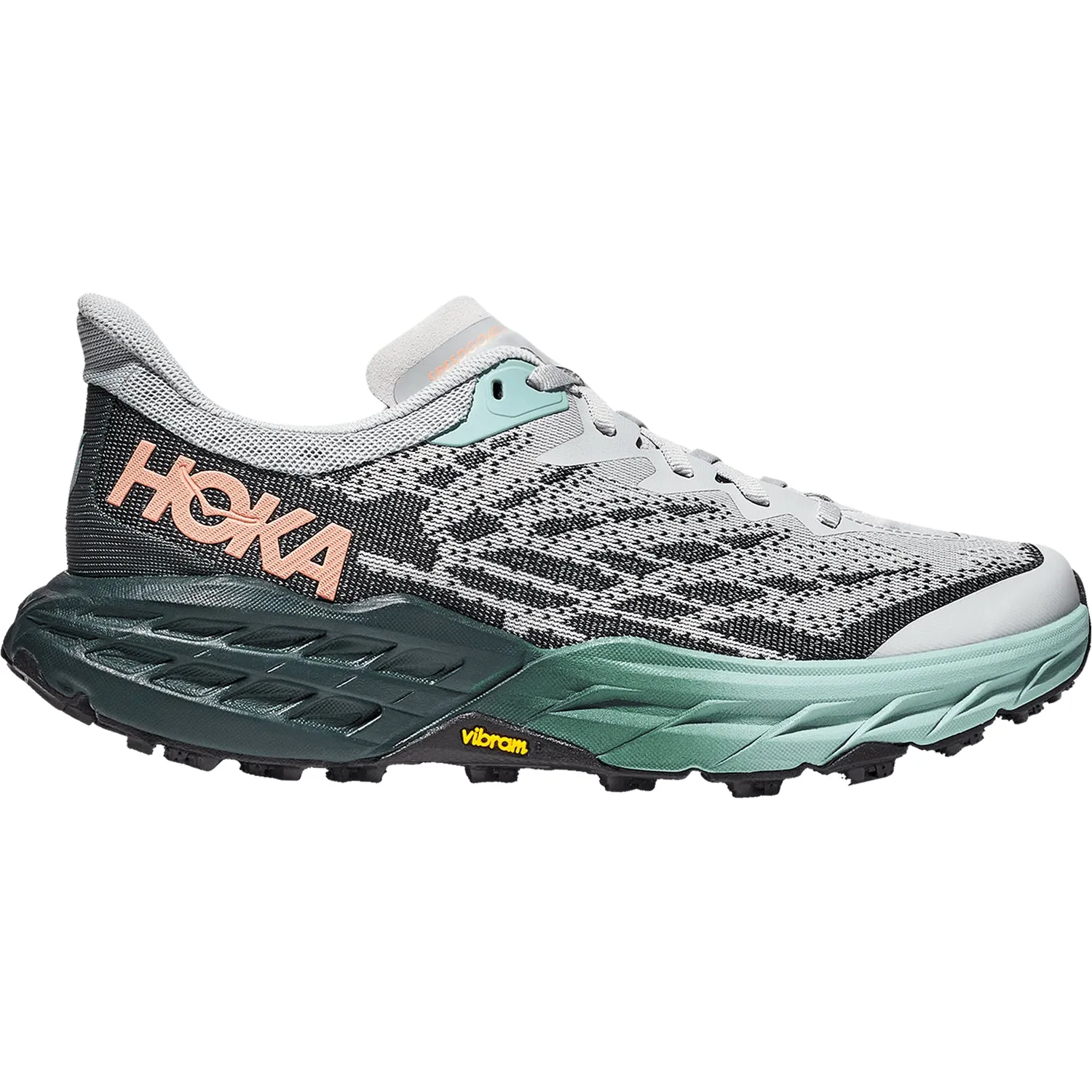 Women's Hoka Speedgoat 5 Harbor Mist/Spruce Mesh